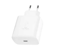 Ładowarki do telefonów - Ładowarka Sieciowa do Samsunga 45W USB-C Biały - miniaturka - grafika 1