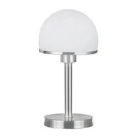 Lampy stojące - Joost II lampa stołowa 1-punktowa nikiel/biała 592300107 - miniaturka - grafika 1