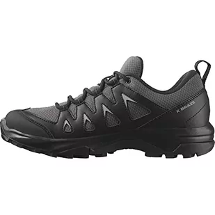 Salomon Damskie buty trekkingowe X BRAZE Gore-TEX Hiking Shoe, magnetyczne/czarne, rozmiar 36, Magnes czarny czarny, 36 EU - Buty trekkingowe damskie - miniaturka - grafika 1