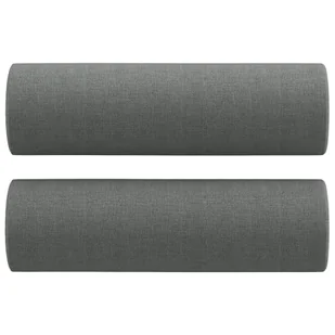 2-osobowa sofa z poduszkami, ciemnoszara, 120 cm, tkanina - Sofy i kanapy - miniaturka - grafika 6