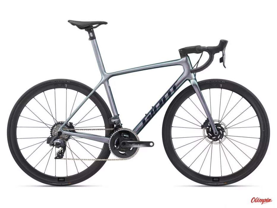 Giant TCR Advanced SL DISC 1 AXS 28 cali Męski Srebrny 2023