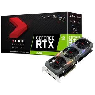 PNY GeForce RTX 3080 XLR8 Gaming Uprising Epic-X RGB Triple Fan LHR 10GB - Karty graficzne - miniaturka - grafika 1