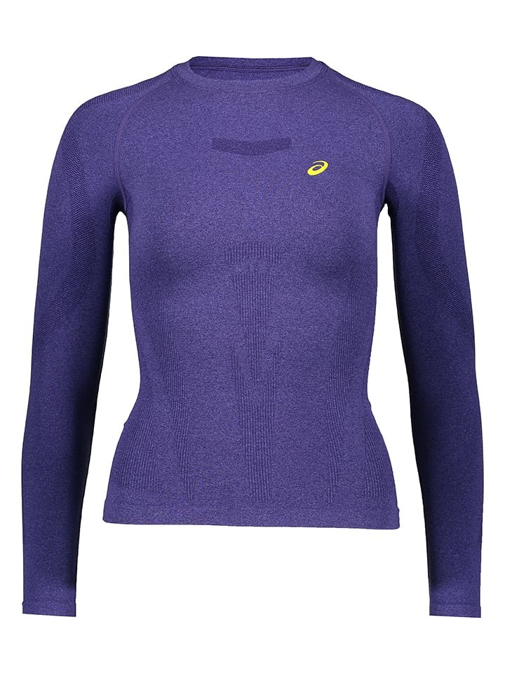 asics Koszulka w kolorze fioletowym do biegania