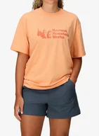 Czapki damskie - Koszulka z nadrukiem damska Marmot MMW Tee S/S - fresh apricot - miniaturka - grafika 1