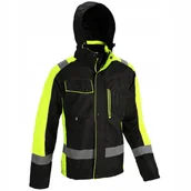 Odzież robocza - Kurtka robocza odblaskowa ocieplana wodoodporna - miniaturka - grafika 1