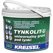 Zaprawy budowlane - Grunt pod tynki uniwersalny Tynkolit-U 340 7 kg biały KREISEL - miniaturka - grafika 1