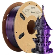 Filamenty i akcesoria do drukarek 3D - ERYONE Dual Color Silk PLA Filament 1kg - Black - miniaturka - grafika 1