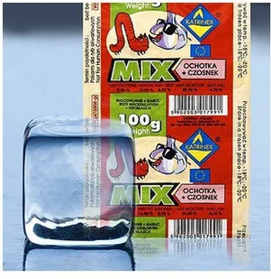 Katrinex 100g MROŻONY MIX OCHOTKA-WODZ - Pokarm dla ryb - miniaturka - grafika 1