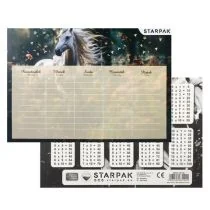 Plan lekcji z tabliczką mnożenia Horse (25szt) - Szkolne artykuły papiernicze - miniaturka - grafika 1