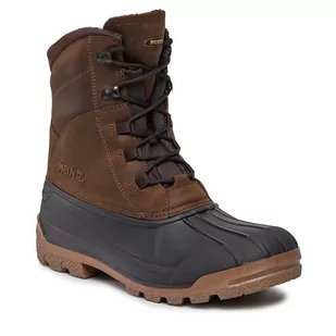 Śniegowce Meindl Cervinia 7619/46 Dark Brown - Botki męskie - miniaturka - grafika 1