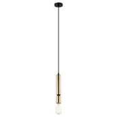 Lampy sufitowe - Italux Torla lampa wisząca 1-punktowa PEN-5041-1-BKBR - miniaturka - grafika 1