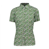 Bluzki damskie - CMP bluzka damska zielony Abete-hot Pink 36 - miniaturka - grafika 1