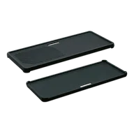 Akcesoria do grilla - Enders 7882 żeliwna płyta obracana do grilla gazowego Boston z 3 palnikami, Gourmet BBQ, wykonana z masywnego żeliwa, 1/3 powierzchni grilla, do zastosowania dwustronnego - miniaturka - grafika 1