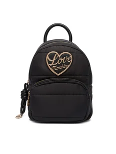 LOVE MOSCHINO Plecak JC4354PP0NKY100A Czarny - Plecaki - miniaturka - grafika 1