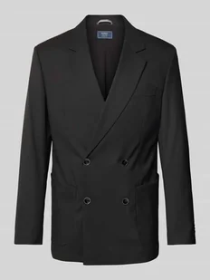 Marynarka o kroju slim fit z nakładanymi, wpuszczanymi kieszeniami - Marynarki męskie - miniaturka - grafika 1