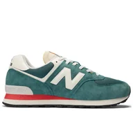 Buty sportowe męskie - Buty unisex New Balance U574VPG - zielone - miniaturka - grafika 1