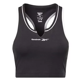 Reebok Damski biustonosz sportowy, czarny, L - Biustonosze - miniaturka - grafika 1