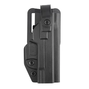 DoubleTap Gear - Kabura zewnętrzna OWB Strighter SLS - Glock 19 - Kydex - Czarna - Odzież taktyczna i umundurowanie - miniaturka - grafika 1