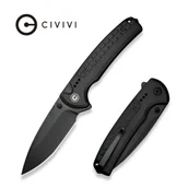 Noże - Nóż składany Civivi Sentinel Strike II Black Aluminium/Black FRN, Black Stonewashed Nitro-V (C22025D-1) - miniaturka - grafika 1