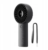 Gadżety USB - Mini wentylator Jisulife Handheld Fan Life4 5000mAh przenośny wiatraczek USB - czarny - miniaturka - grafika 1