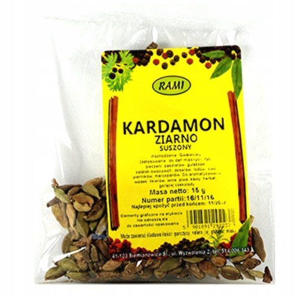 Kardamon ziarno 15g Rami