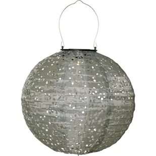 Lampion solarny ogrodowy LED wiszący FESTA zielony - Lampy ogrodowe - miniaturka - grafika 1