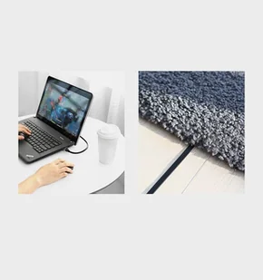 Ugreen płaski kabel przewód internetowy sieciowy Ethernet patchcord RJ45 Cat 6 UTP 1000 Mbps 0,5 m czarny (50183) - Patchcordy - miniaturka - grafika 9