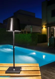 Lampa zewnętrzna  Lucide  czarna Ze zintegrowanym ściemnianym źródłem światła LED  - Lampy ogrodowe - miniaturka - grafika 3