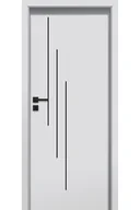 Drzwi wewnętrzne - Pol-Skone Dzwi Wewnętrzne Pełne Sonata W4 Laminowane Szary - miniaturka - grafika 1