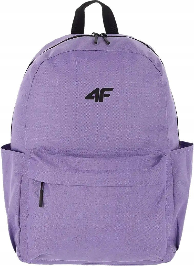 Plecak szkolny 4F sportowy, miejski U459 52S jasny fiolet 18L