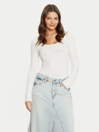 Body - Guess Body W5RP00 K68D2 Écru Slim Fit - miniaturka - grafika 1