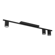 Lampy sufitowe - Logan Black lampa sufitowa 3-punktowa 4565 - miniaturka - grafika 1
