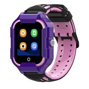 Smartwatch - Garett Kids Neon 4G Fioletowy - miniaturka - grafika 1