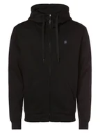 Kurtki męskie - G-Star RAW Męska kurtka z kapturem Mężczyźni Bawełna czarny jednolity, S - miniaturka - grafika 1