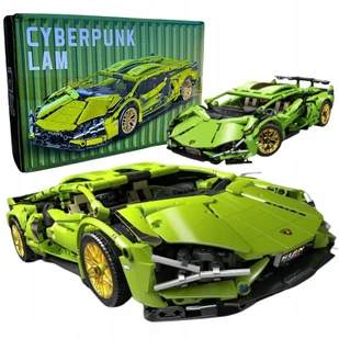 Zestaw Klocków Klocki Samochód Sportowy Do Zbudowania Lamborghini 1280 el. - Klocki - miniaturka - grafika 1