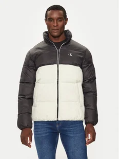 Calvin Klein Jeans Kurtka zimowa J30J325584 Écru Regular Fit - Kurtki męskie - miniaturka - grafika 1