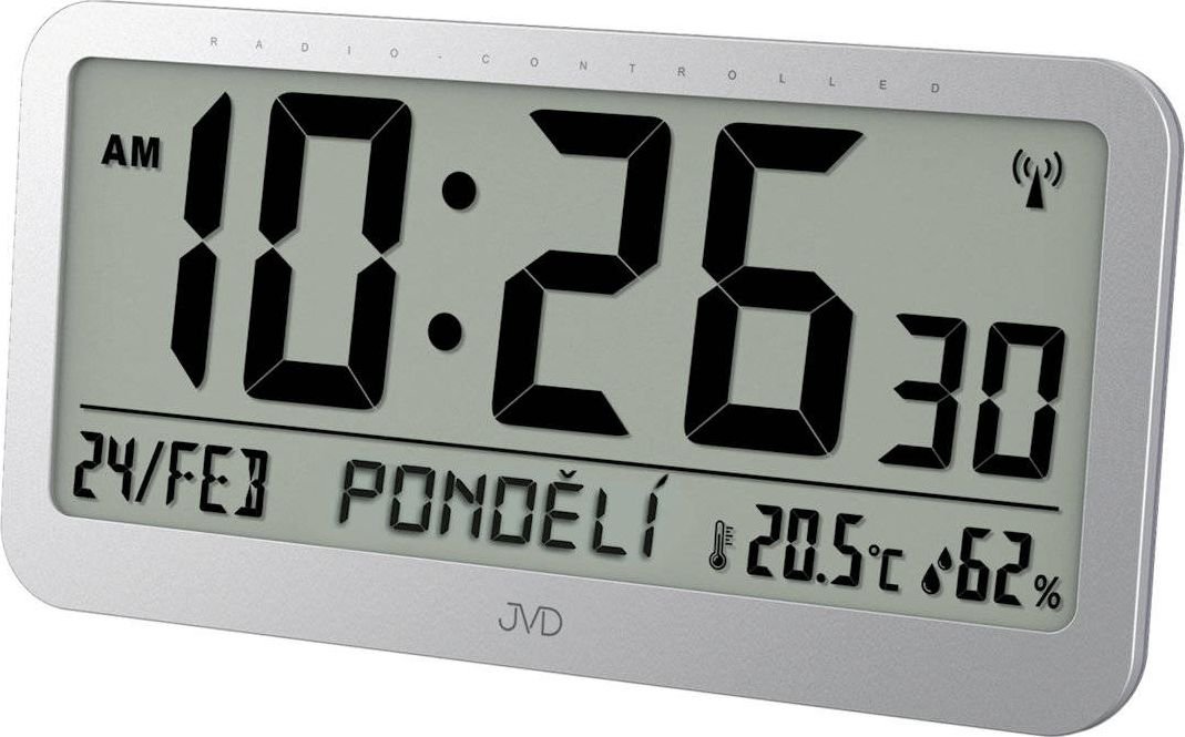 JVD Zegar JVD RB9359.2 dni tygodnia po polsku