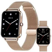 Smartwatch - Artnico DA02 złoty - miniaturka - grafika 1