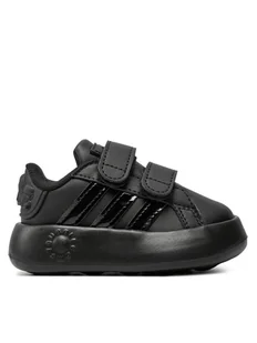 adidas Sneakersy STAR WARS Grand Court Cf I IH7579 Czarny - Buty dla dziewczynek - miniaturka - grafika 1