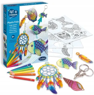Breloczki i magnesy do robienia z magicznego plastiku SentoSphere - Zabawki interaktywne dla dzieci - miniaturka - grafika 1