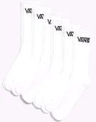 Skarpetki damskie - skarpety męskie VANS CLASSIC CREW WHITE - miniaturka - grafika 1