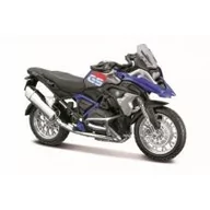 Samochody i pojazdy dla dzieci - MAISTO 39300 BMW R 1200 GS 2017 z podstawką niebieski 1:18 - miniaturka - grafika 1