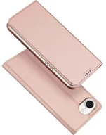 Etui i futerały do telefonów - Dux Ducis Etui z klapką Skin Pro do iPhone 16e, różowe - miniaturka - grafika 1