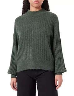 ICHI Damski sweter IHKAMARA LS5, 190417/Kombu Green, XXL - Swetry damskie - miniaturka - grafika 1