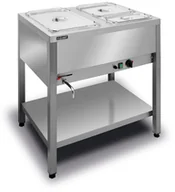 Piece, kotły  i płyty grzejne gastronomiczne - Piec do pizzy elektryczny Cuppone Home HE 400 jednokomorowy panel manualny 400x400 mm HE400/1 TM/FN czarny - miniaturka - grafika 1