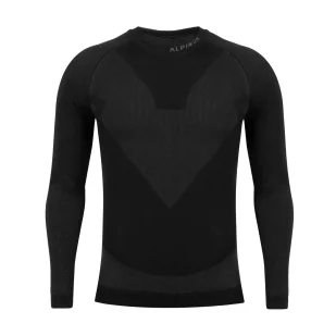 Bluza Termoaktywna Męska Alpinus Pro Miyabi Edition - Czarna M - Odzież taktyczna i umundurowanie - miniaturka - grafika 1