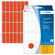 Etykiety do drukarek - Herma Vielzwecketiketten rot 13x40 mm Papier matt 896 St. - 2362 - miniaturka - grafika 1