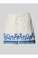 Spodnie sportowe damskie - Szorty z kwiatowym wzorem model VACATION - Vero Moda - miniaturka - grafika 1