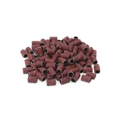 Pozostałe akcesoria kosmetyczne - Aba Nakładki Na Frezy Walec Gradacja 180 100 szt - miniaturka - grafika 1