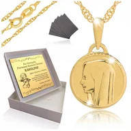 Biżuteria dla dzieci - Naszyjnik Komunijny Dla Dziewczynki Pr. 925 - miniaturka - grafika 1